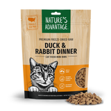 Freeze-Dried Duck & Rabbit Dinner Cat Food Mini Nibs